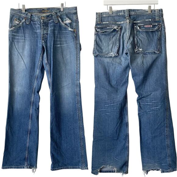 Hudson Low Rise Light Wash Women’s Jean Bootcut size 34 - Picture 1 of 7
